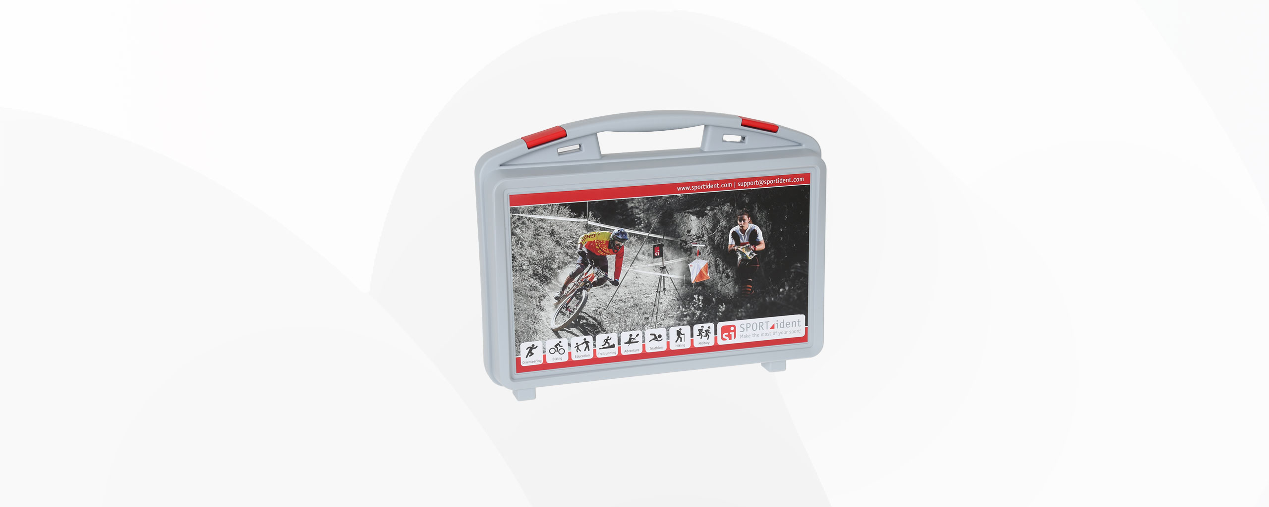 Transport case grey-S designed - Front